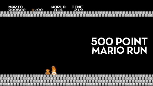 Guy Beats Super Mario Bros. With The Lowest Score Possible