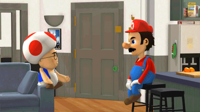 When Mario Meets Seinfeld