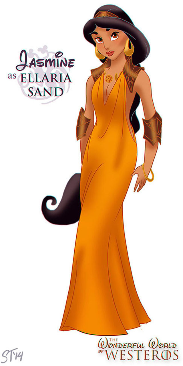 Disney Princesses As Game Of Thrones Characters