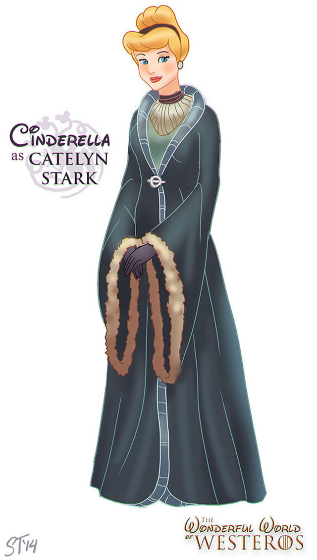 Disney Princesses As Game Of Thrones Characters