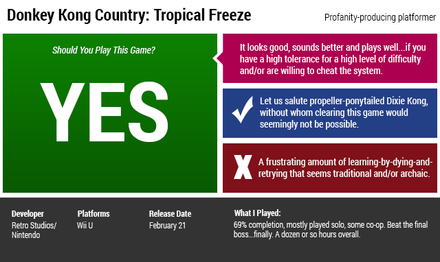 Donkey Kong Country: Tropical Freeze: The Kotaku Review