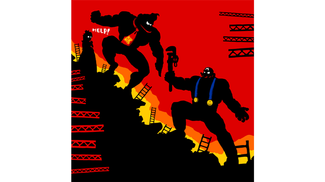 If The Dark Knight Returns Were About Donkey Kong