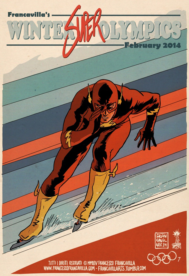 The Winter Olympics Would Be Much So Better With Superheroes