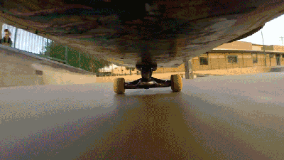 The View From Under A Skateboard Looks Freakin’ Sick, Dude