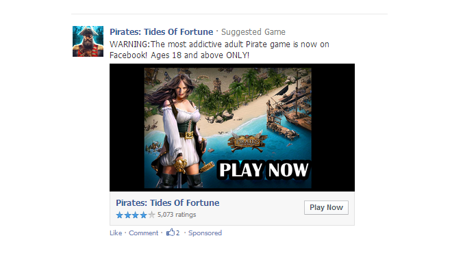 Gamers Get Pretty Gross Facebook Ads