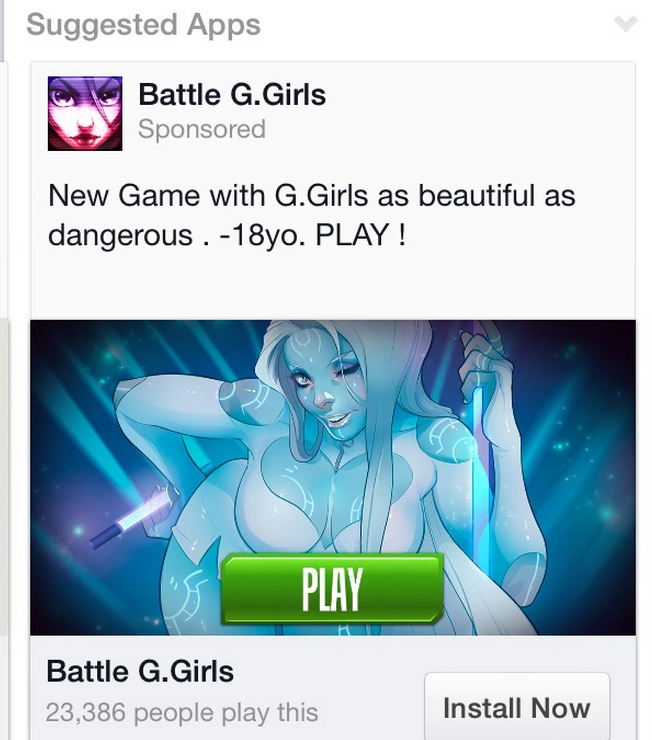 Gamers Get Pretty Gross Facebook Ads