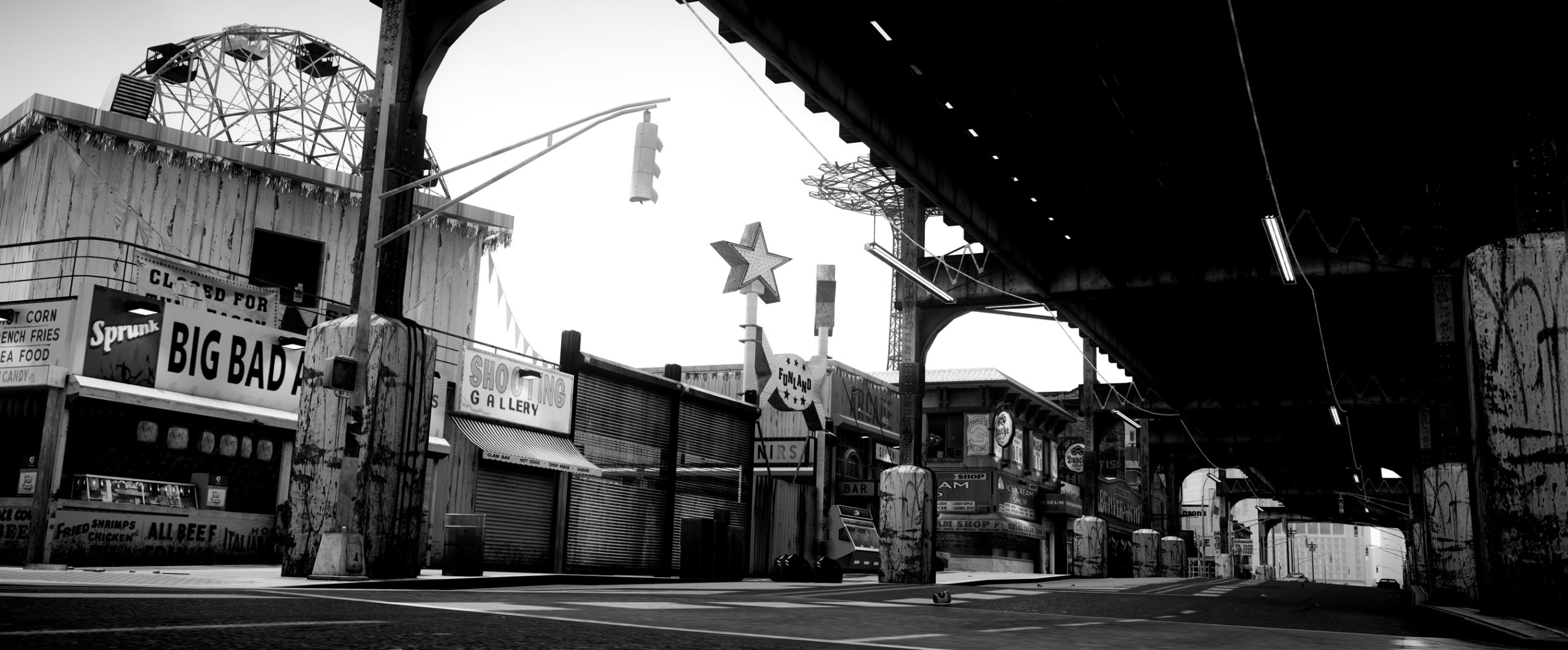 Grand Theft Auto IV Looks Marvellous In Black And White