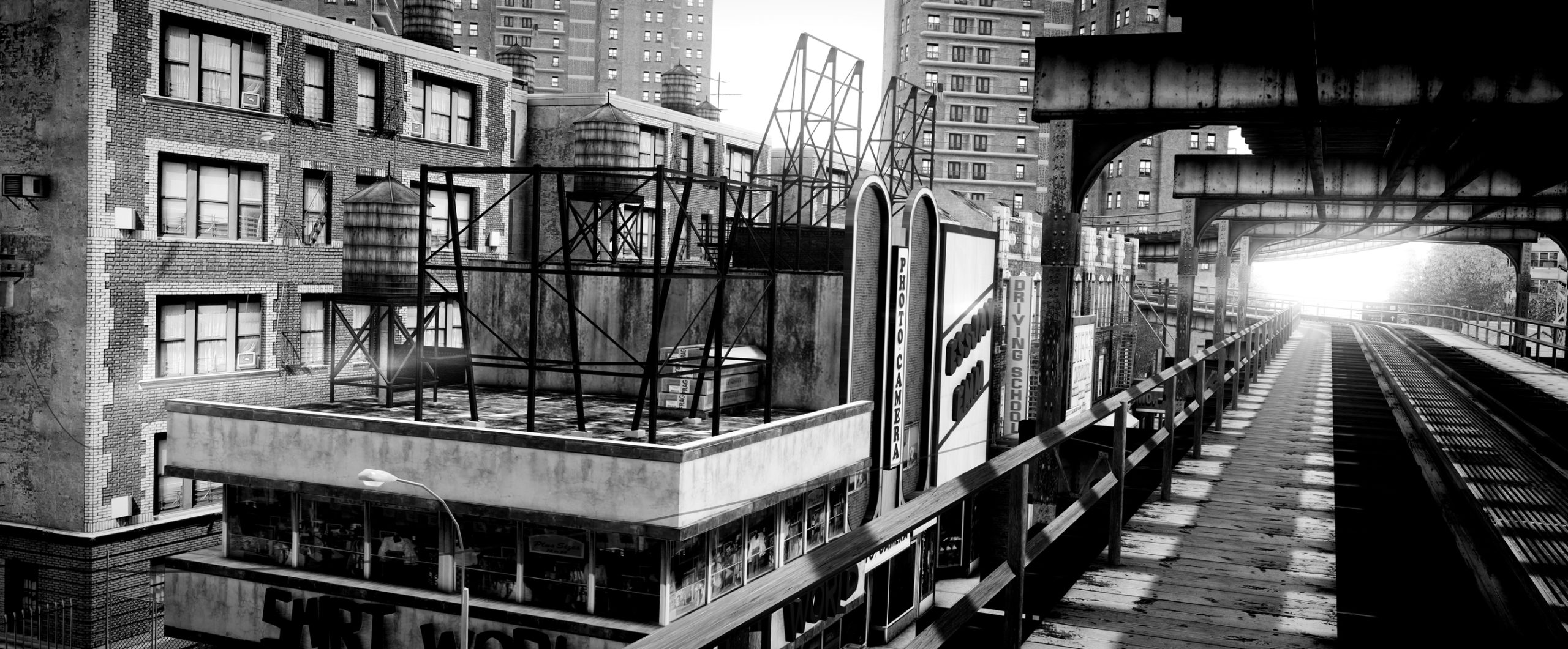 Grand Theft Auto IV Looks Marvellous In Black And White