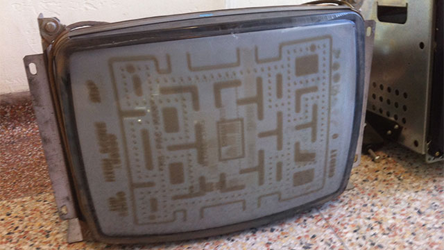 Video Game Screen Burn-In Is Damage, But Also Art