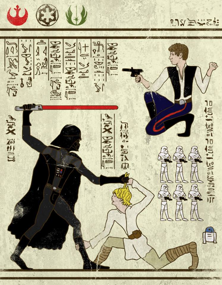 Dayshot: Star Wars Art Doesn’t Get Any More Religious Than This