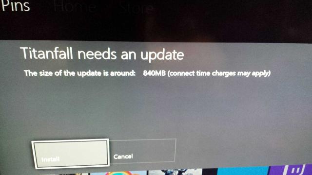 Titanfall’s Day One Update On Xbox One Is 840MB