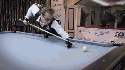 You Are Probably Not As Good At Pool As This Guy