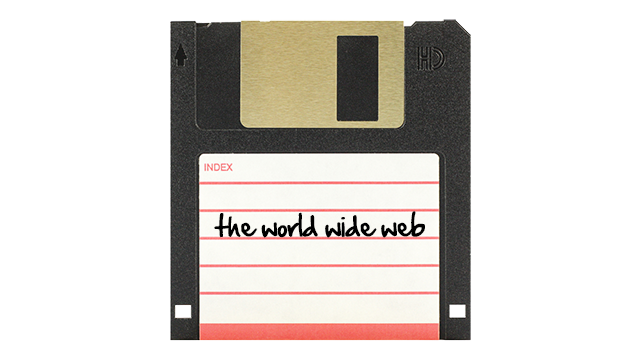 The Web Used To Fit On A Single Floppy Disk