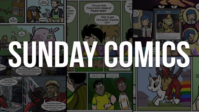 Sunday Comics: A Time And Place For Rainbow Ponies