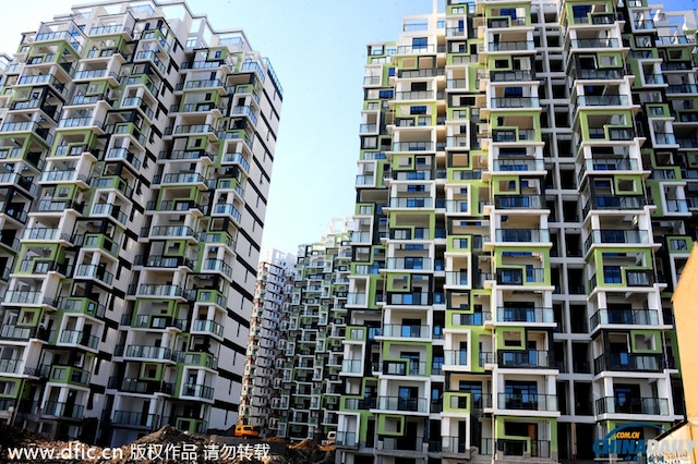 A Look At China’s Dizzying ‘Rubik’s Cube’ Buildings