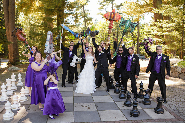 World Of Warcraft-Themed Weddings Sure Look Fun