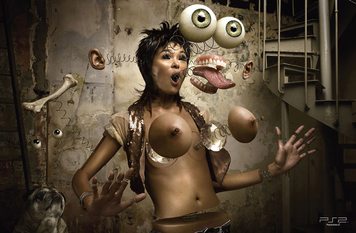 You’ll Never Unsee This Gallery Of Grotesque PlayStation 2 Ads (NSFW)