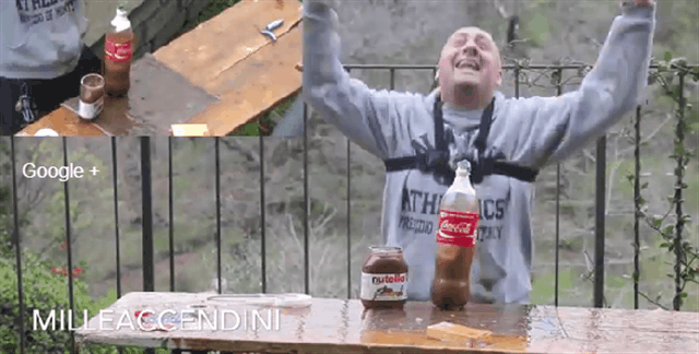 The Ol’ Coke-And-Mentos Trick Gets One Heck Of An Update