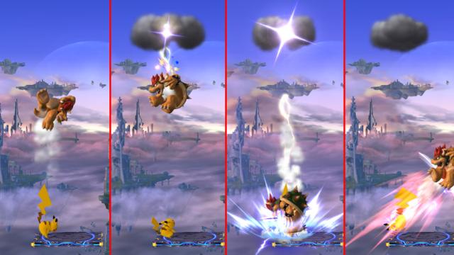Pikachu Conjuring Legit Thunderstorm In Wii U Version Of Next Super Smash Bros.