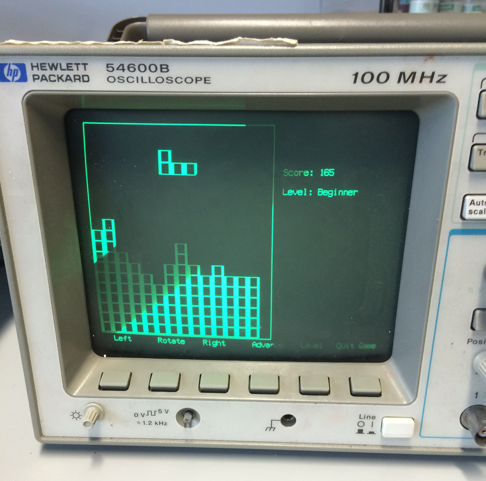 Here’s How To Play Tetris And Asteroids On Lab Equipment