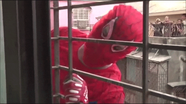 Politician Dresses As Spider-Man, Climbs Building, Asks For Votes