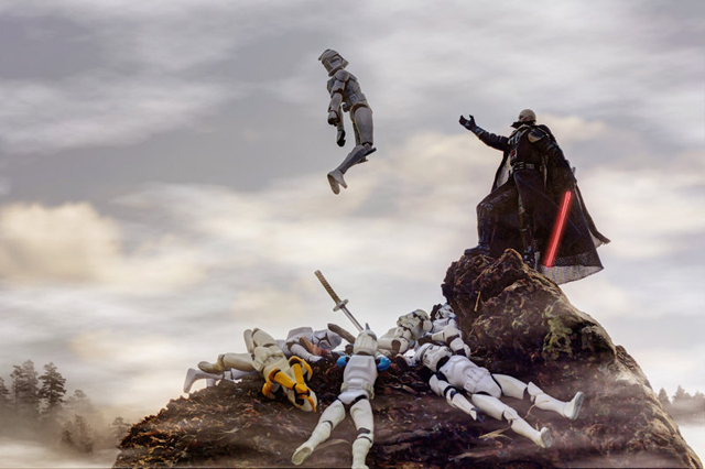 Cool Macroshots Show The Dramatic Adventures Of Star Wars Figurines
