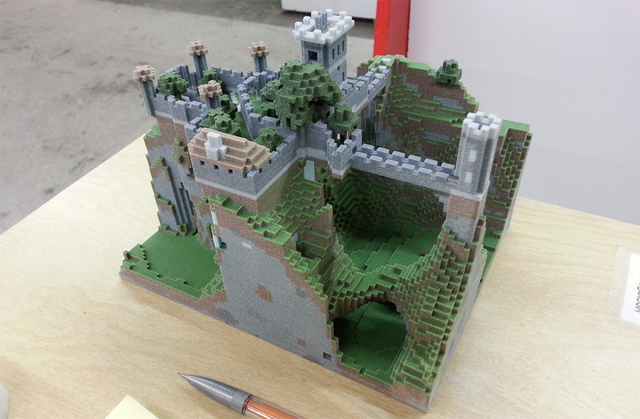 Minecraft Worlds, 3D-Printed. They’re Amazing.