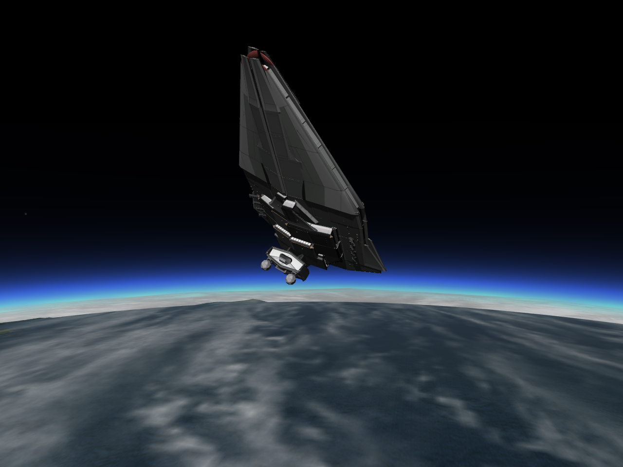 Oh Look, A Star Destroyer In Kerbal Space Program