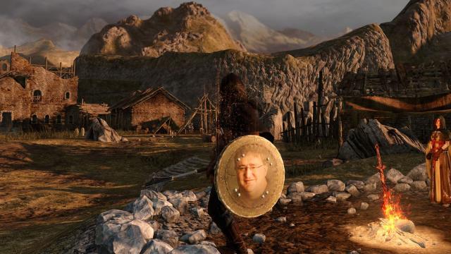 Gabe Newell Will Save You From Dark Souls II
