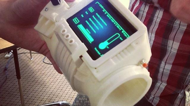 A Fully Functional Fallout Pip-Boy For Astronauts