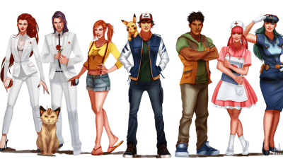 Pokémon Characters, All Grown Up