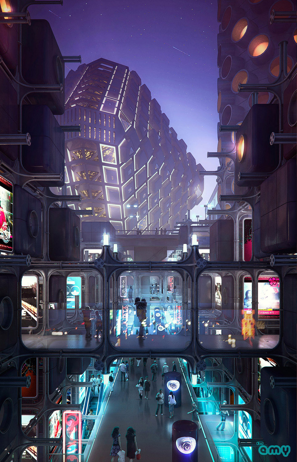 Fine Art: The Cities (And Buildings) Of The Future Look Beautiful