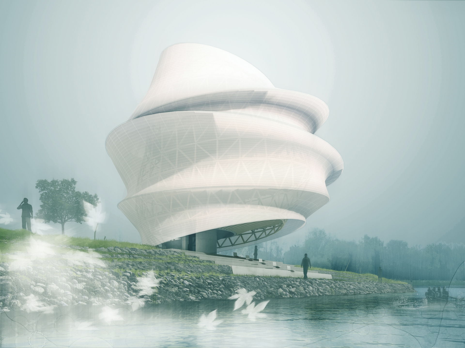Fine Art: The Cities (And Buildings) Of The Future Look Beautiful