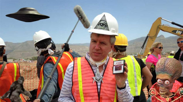 Some People Think The Atari Landfill Dig Is Fake