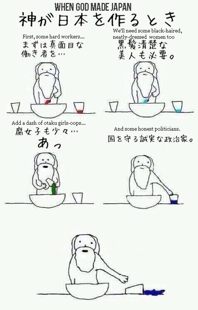 God’s All Thumbs In The Kitchen According To Japan’s Latest Meme