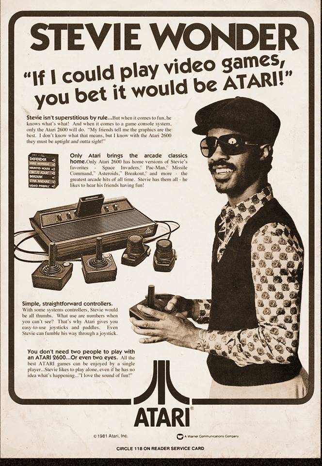 Sorry, That Crazy Stevie Wonder + Atari Poster Is Fake