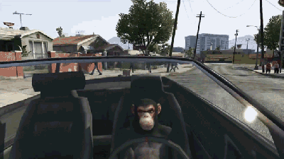 Grand Theft Auto V Plus Goat Simulator Equals Chaos