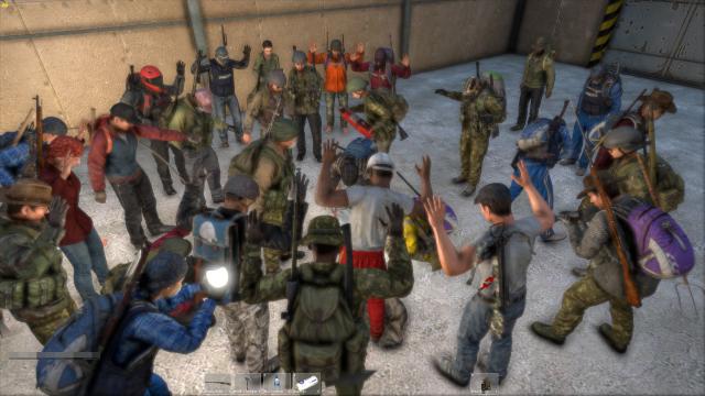 It’s Not Often You See A Group So Large In DayZ