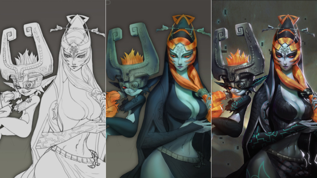 Midna’s Forms From The Legend Of Zelda: Twilight Princess