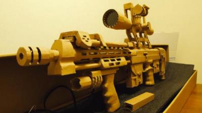 Perhaps The Best Cardboard Gun You’ll Ever See