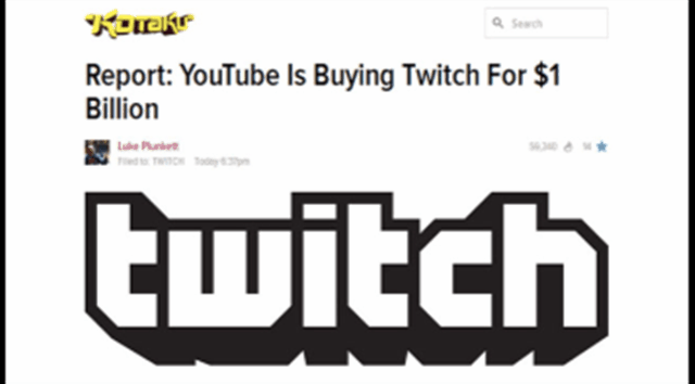The Internet Reacts To Google Trying To Buy Twitch