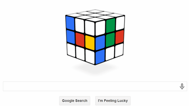 Go To Google.com Now To Play With A Rubik’s Cube