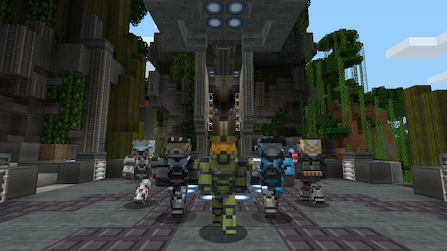 Master Chief Looks So Much Cuter In Minecraft
