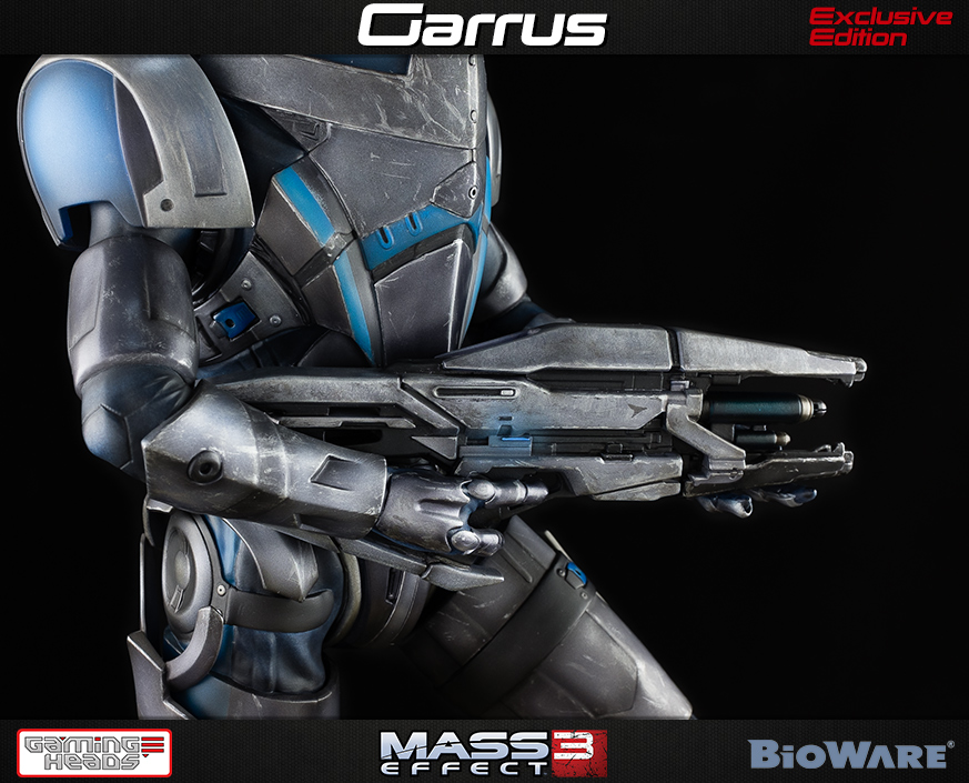 Relive Your Mass Effect Romance With 21 Inches Of Hot Garrus Statue