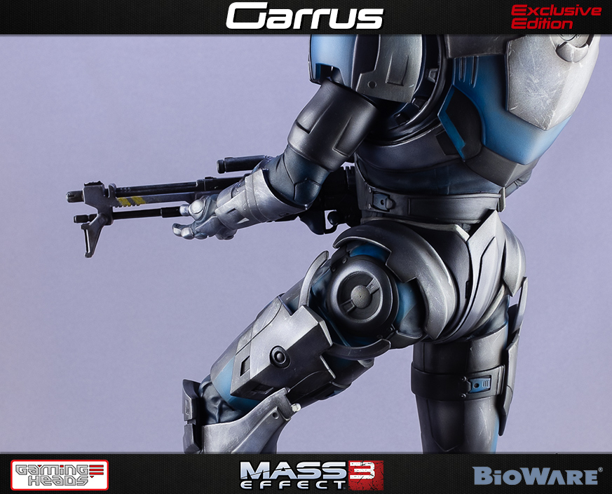 Relive Your Mass Effect Romance With 21 Inches Of Hot Garrus Statue
