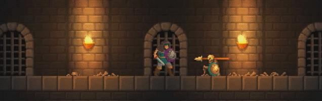 Intricate Sword And Board Combat Meets Castlevania-esque Dungeons