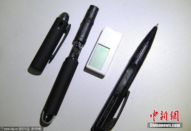 Chinese Test-Cheating Tools Look Like Something Out Of James Bond