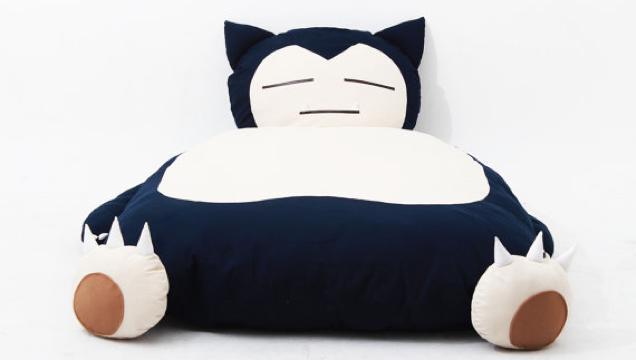 Snorlax Makes An Excellent Bed
