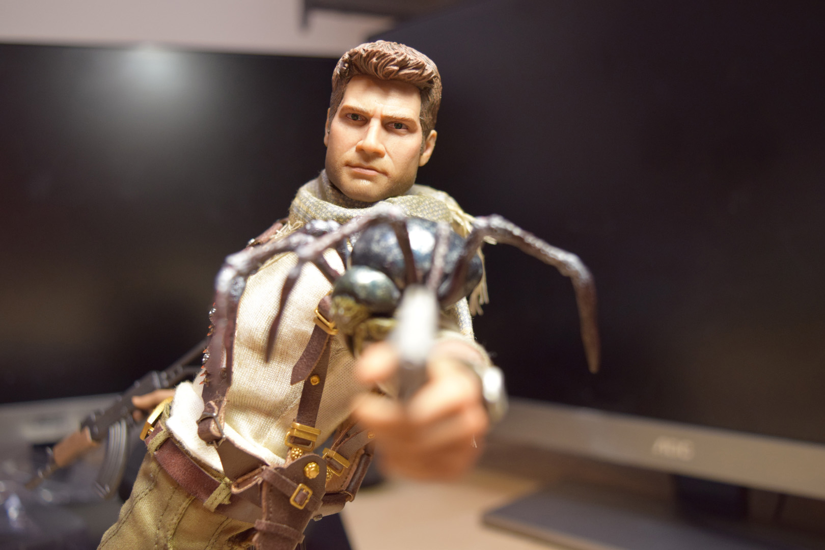 12-Inch Nathan Drake Figure Is… Argh! Spider!