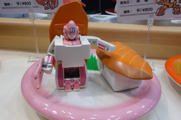 Transforming Robot Toys Are Sushi In Disguise